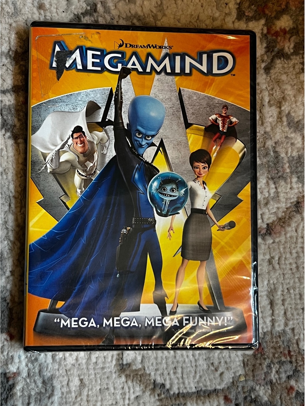 Megamind DVD 2010 DreamWorks Will Ferrell Tina Fey Brad Pitt Widescreen - NIB